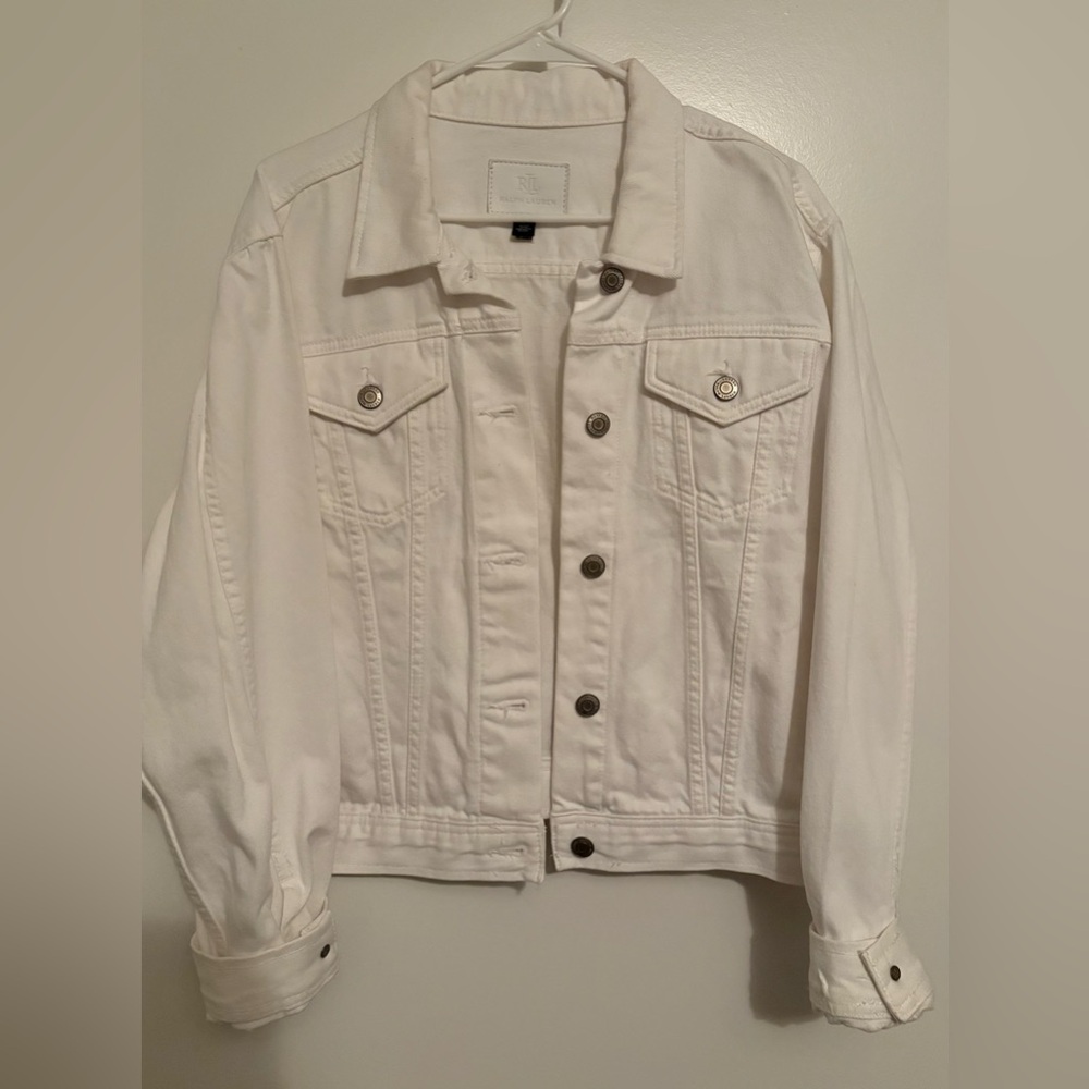 Ralph Lauren Off-White Denim Jacket
